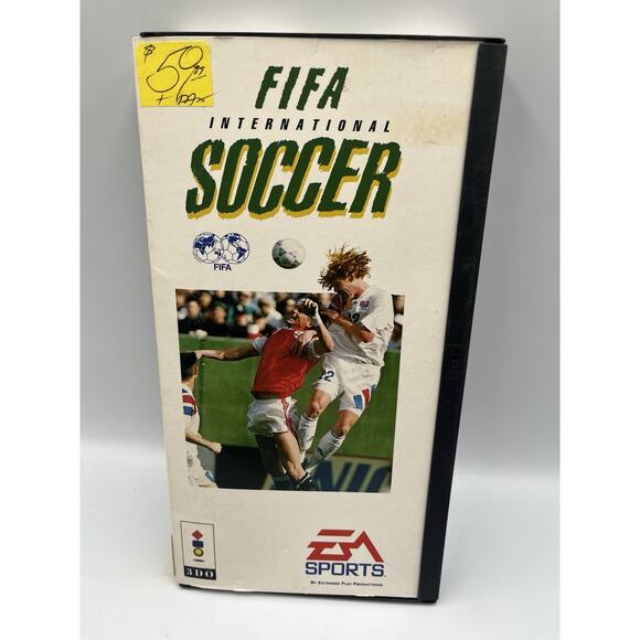 FIFA International Soccer (3DO, 1994) TESTED Complete - Picture 1 of 13